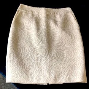 Ann Taylor LOFT metallic pencil skirt